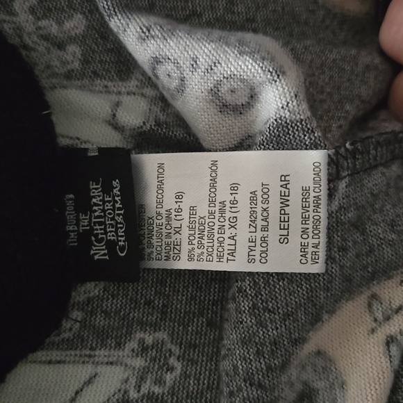 Nightmare before christmas xl pants - Picture 3 of 3